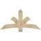 Ekena Millwork Davenport Rough Sawn Timber Gable Bracket, Douglas Fir, 60"W x 30"H x 2"D x 6"F, 12/12 Pitch GBW060X30X0206DAV00RDF - alternate 1